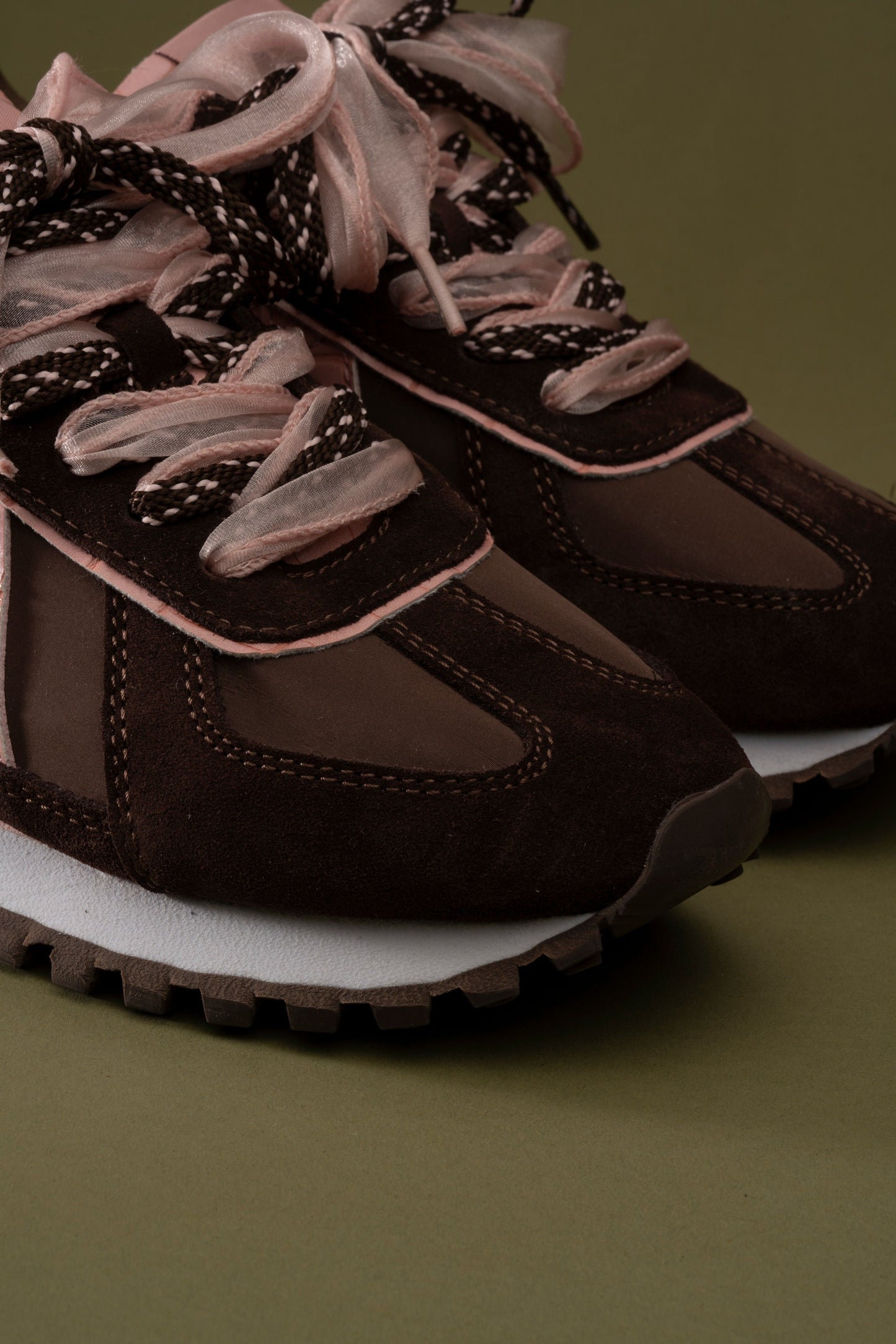 ASFVLT Gate Sneaker Brown/Choco/Pink