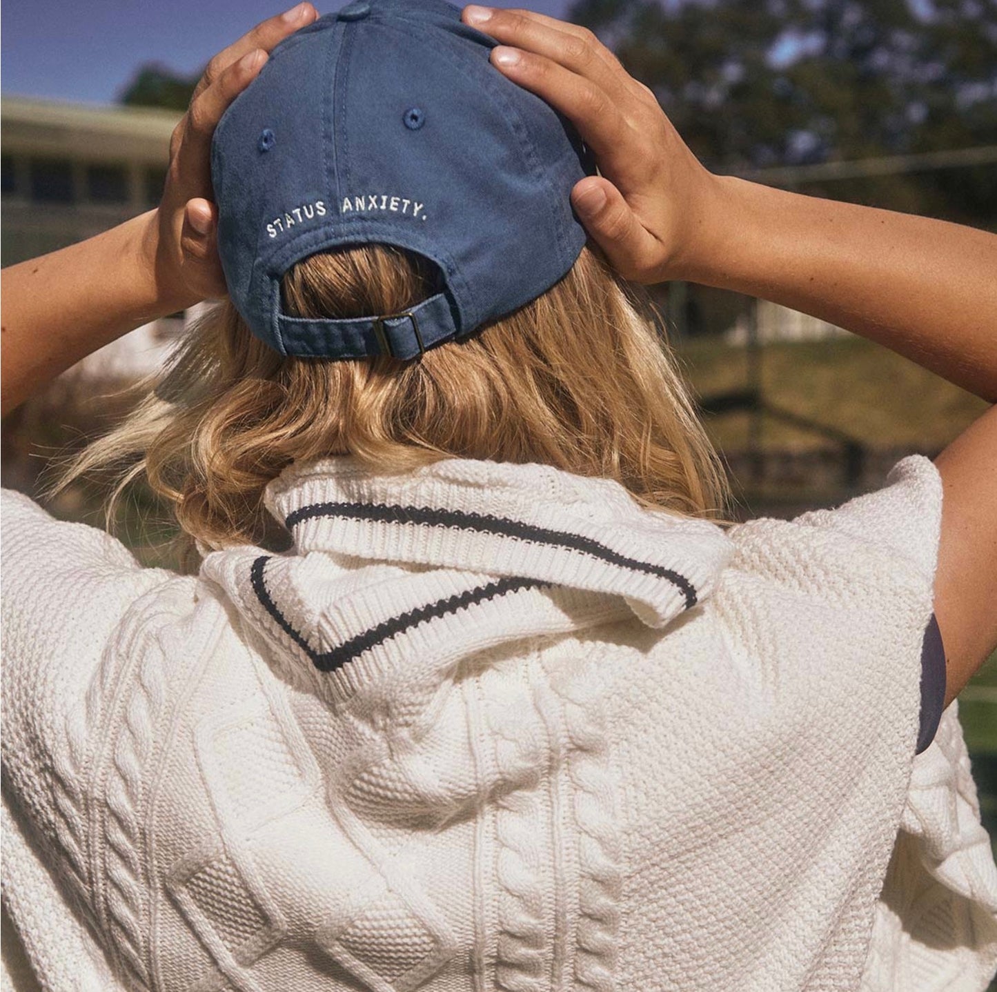 Status Anxiety Under the Sun Logo Cap
