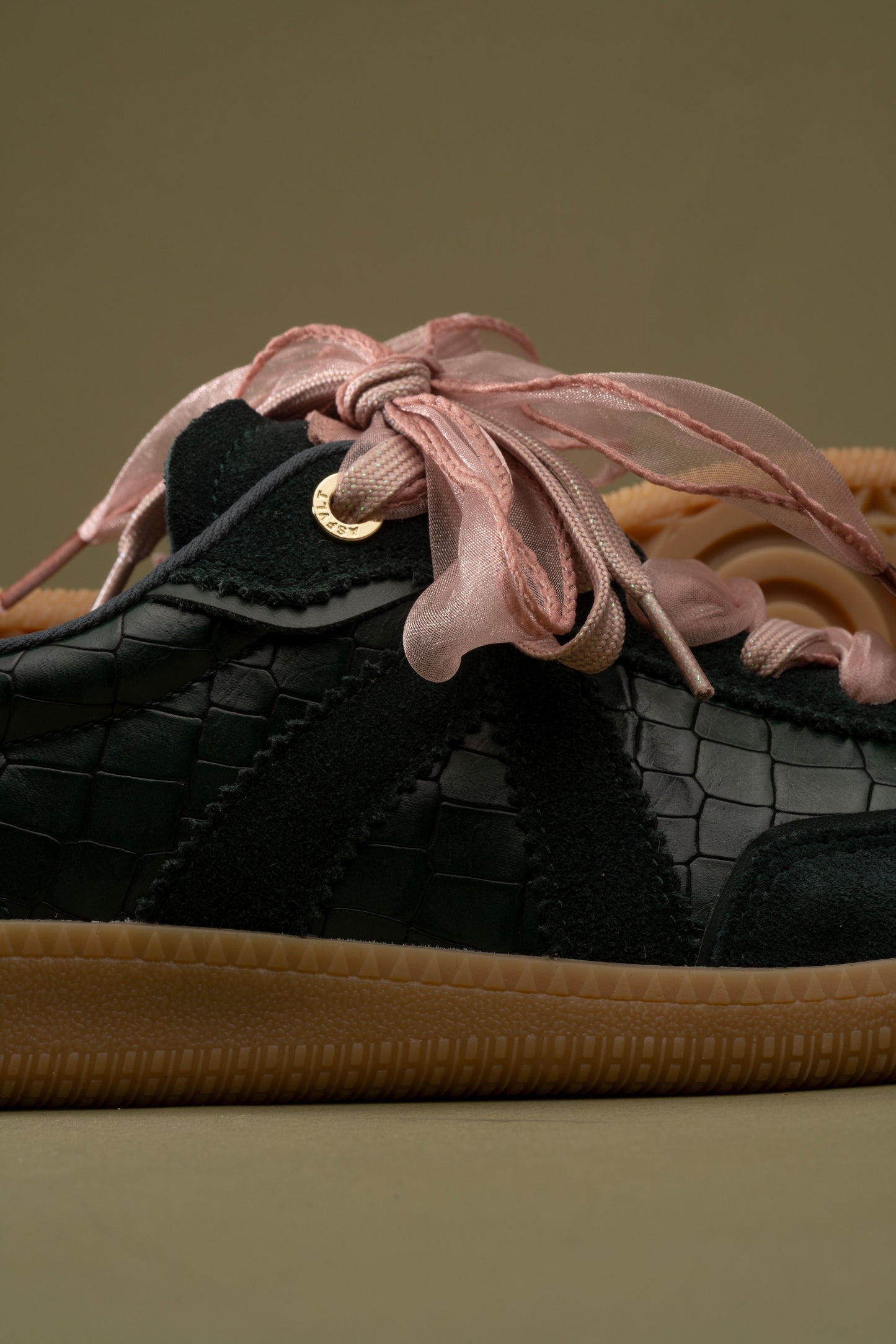 ASFVLT Elite Classic Sneaker Croc Green / Pink