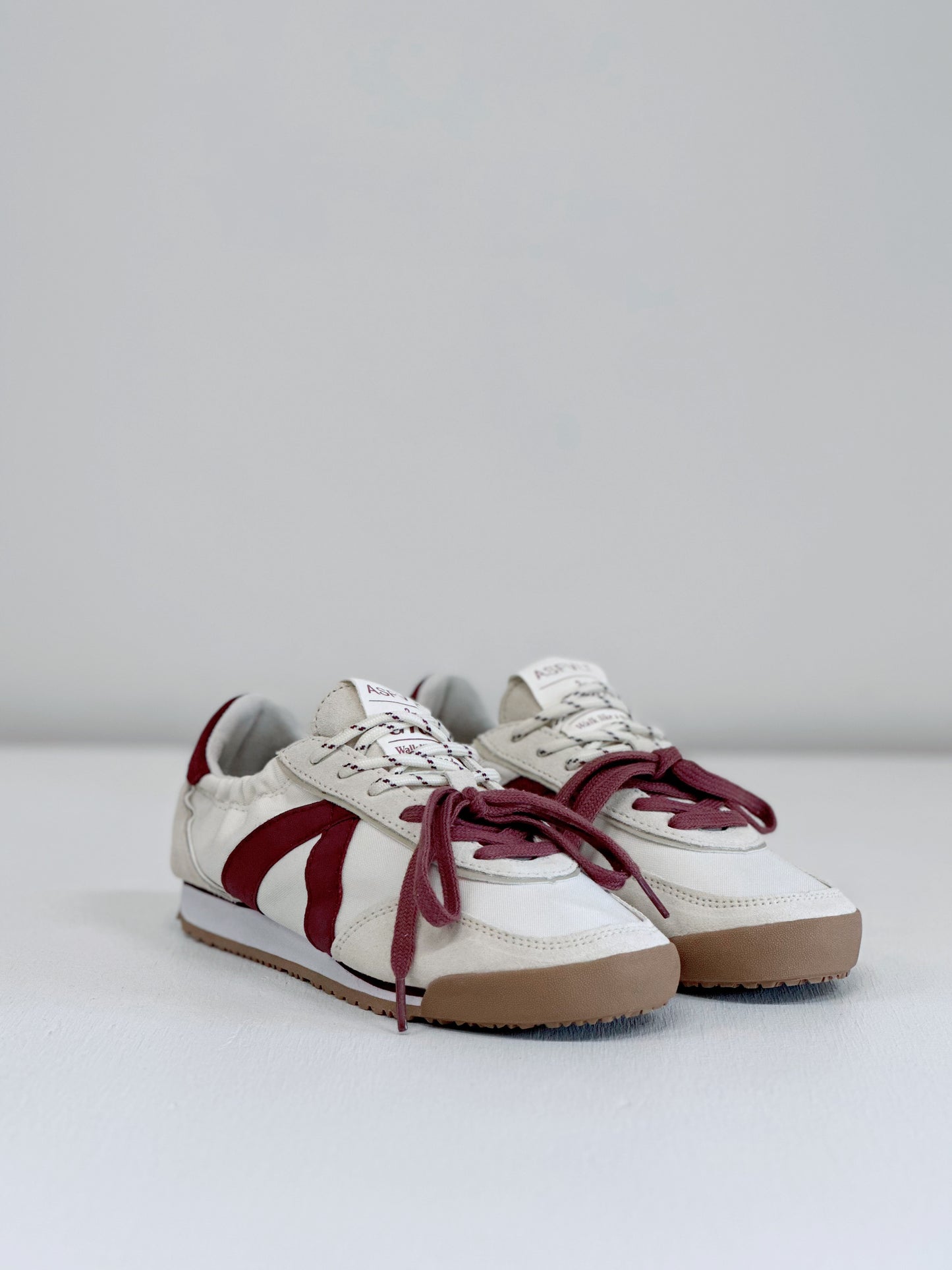 ASFVLT Grace Sneaker Cream Cabernet