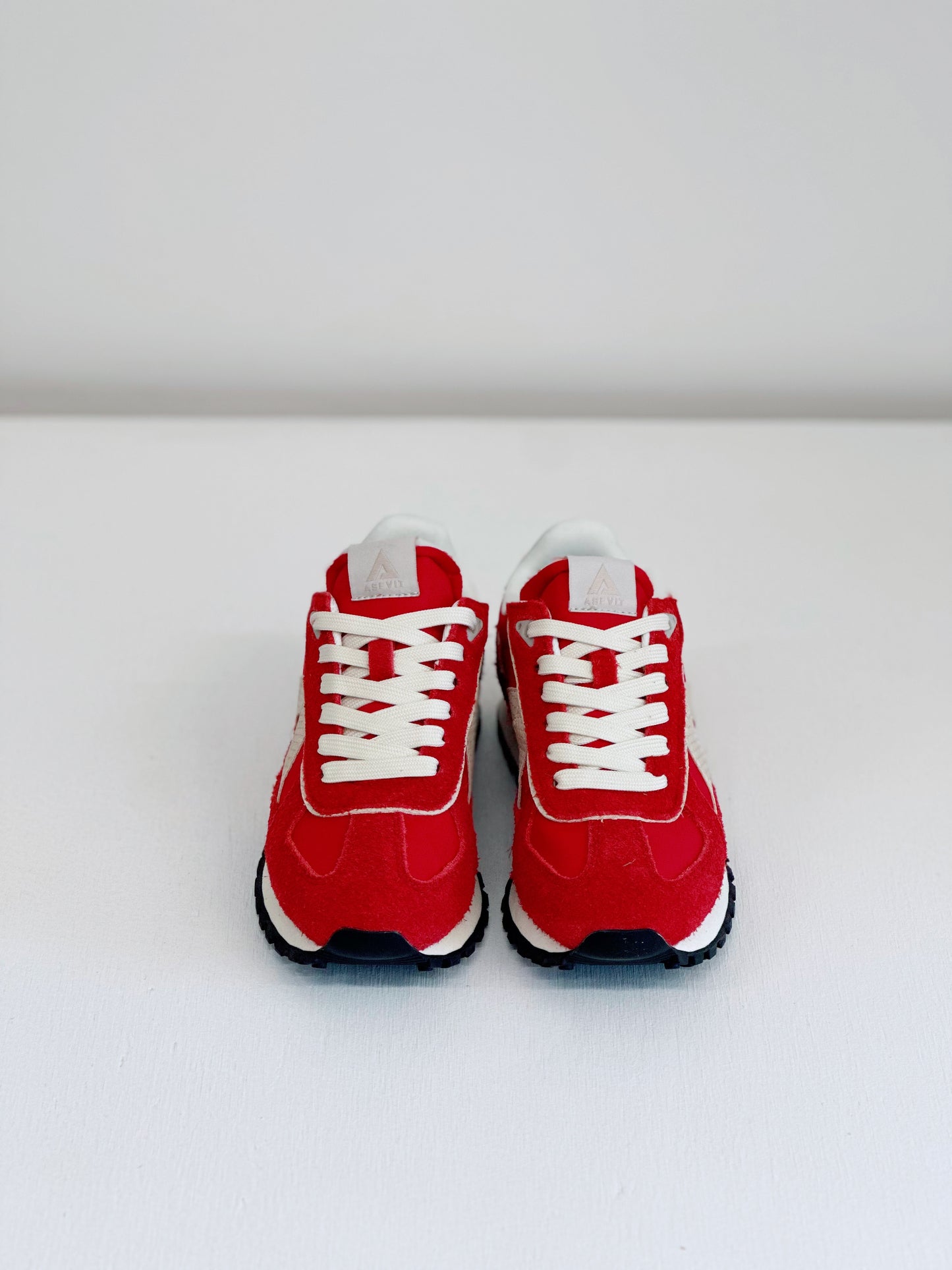 ASFVLT Gate Sneaker Red Snake Gold