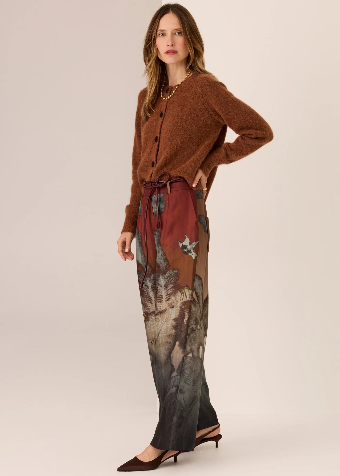 POL Haviland Cardigan Toffee