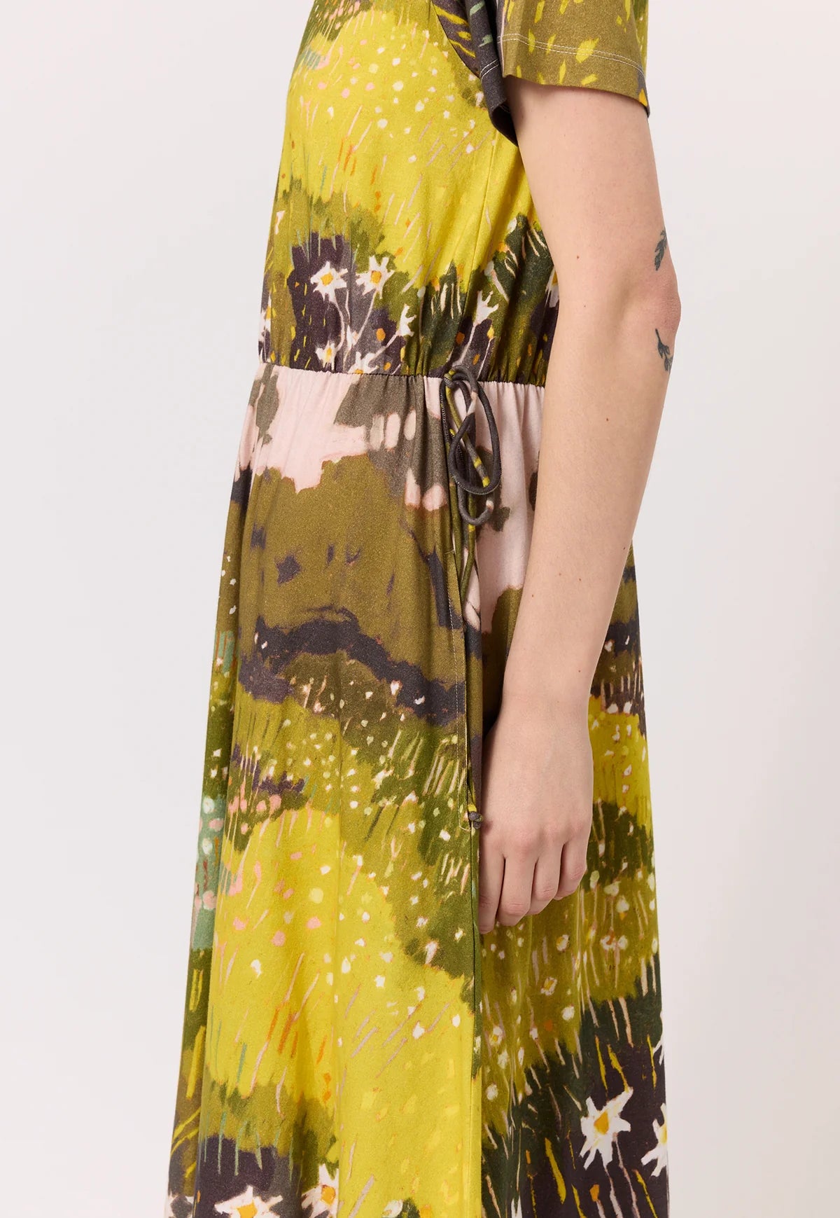 Nancybird Esti Tie Dress in Daisy Field