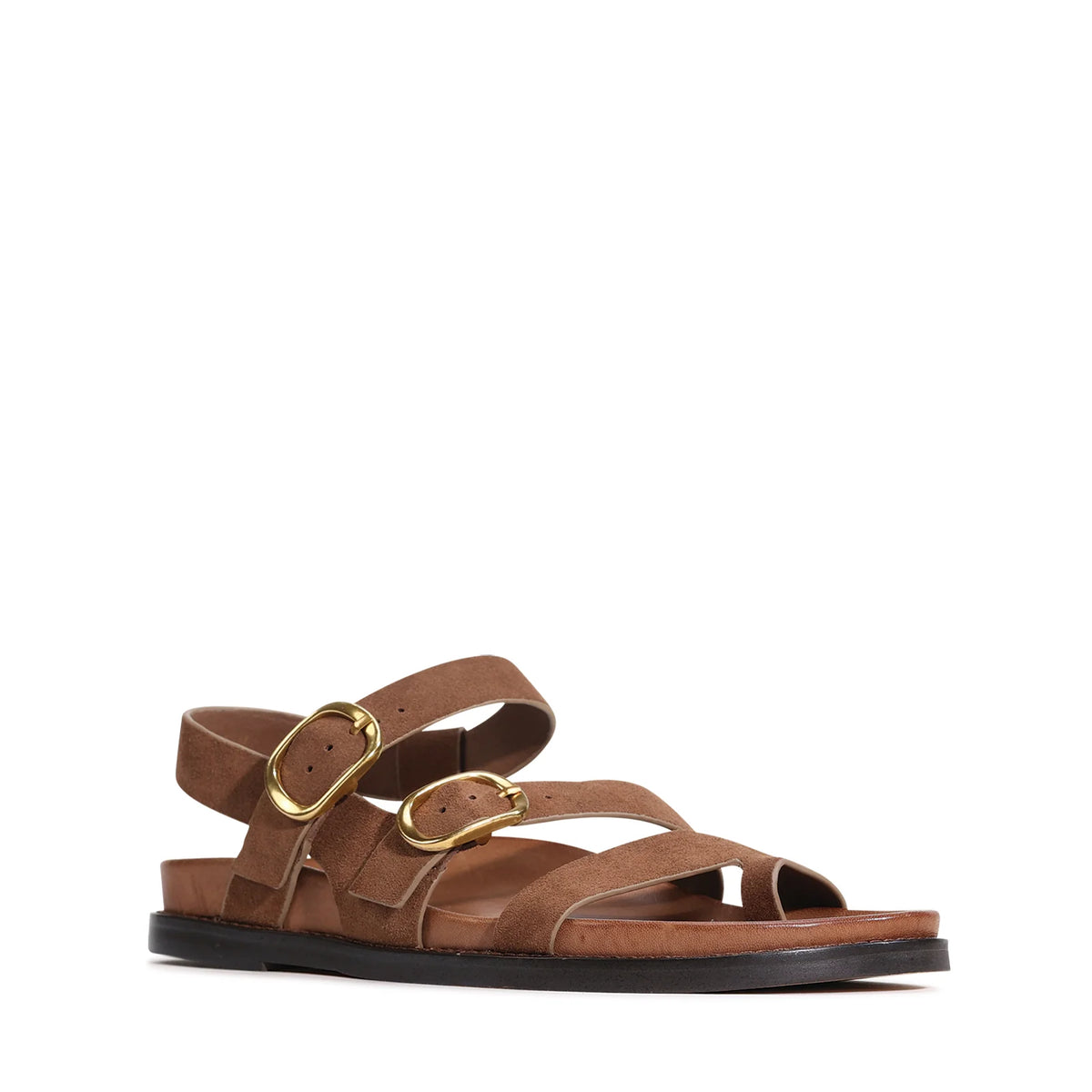 EOS Carmins Sandal in Acorn Suede