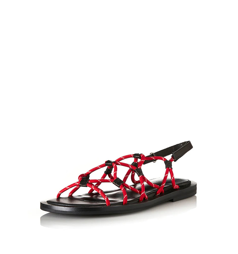 Alias Mae Elsa Rope Sandal in Red