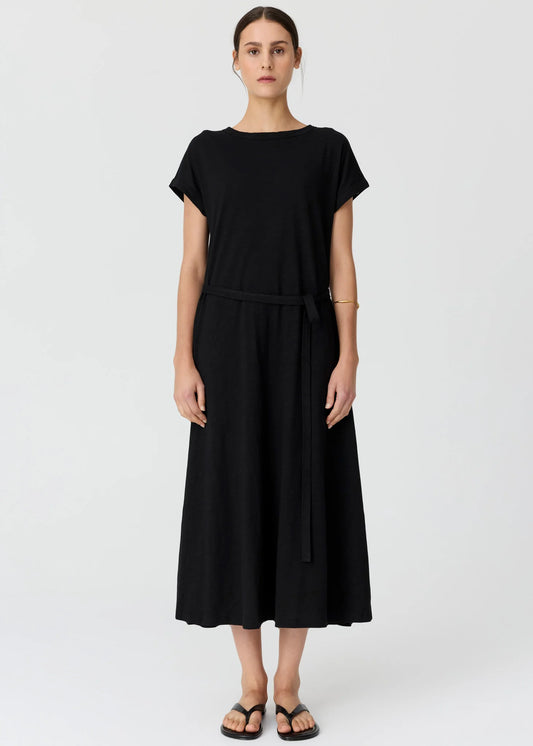 POL Mast Tee Dress in Black