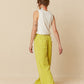 Indi and Cold Maxi Wide Leg Pant in Pistachio