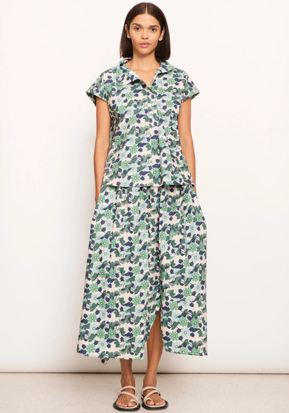 POL Clothing Delphine Shirt in Delphine Print