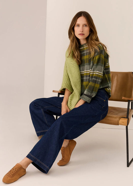 POL Quinn Check Knit