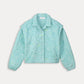 POM Amsterdam Quilted Jacket in Aqua