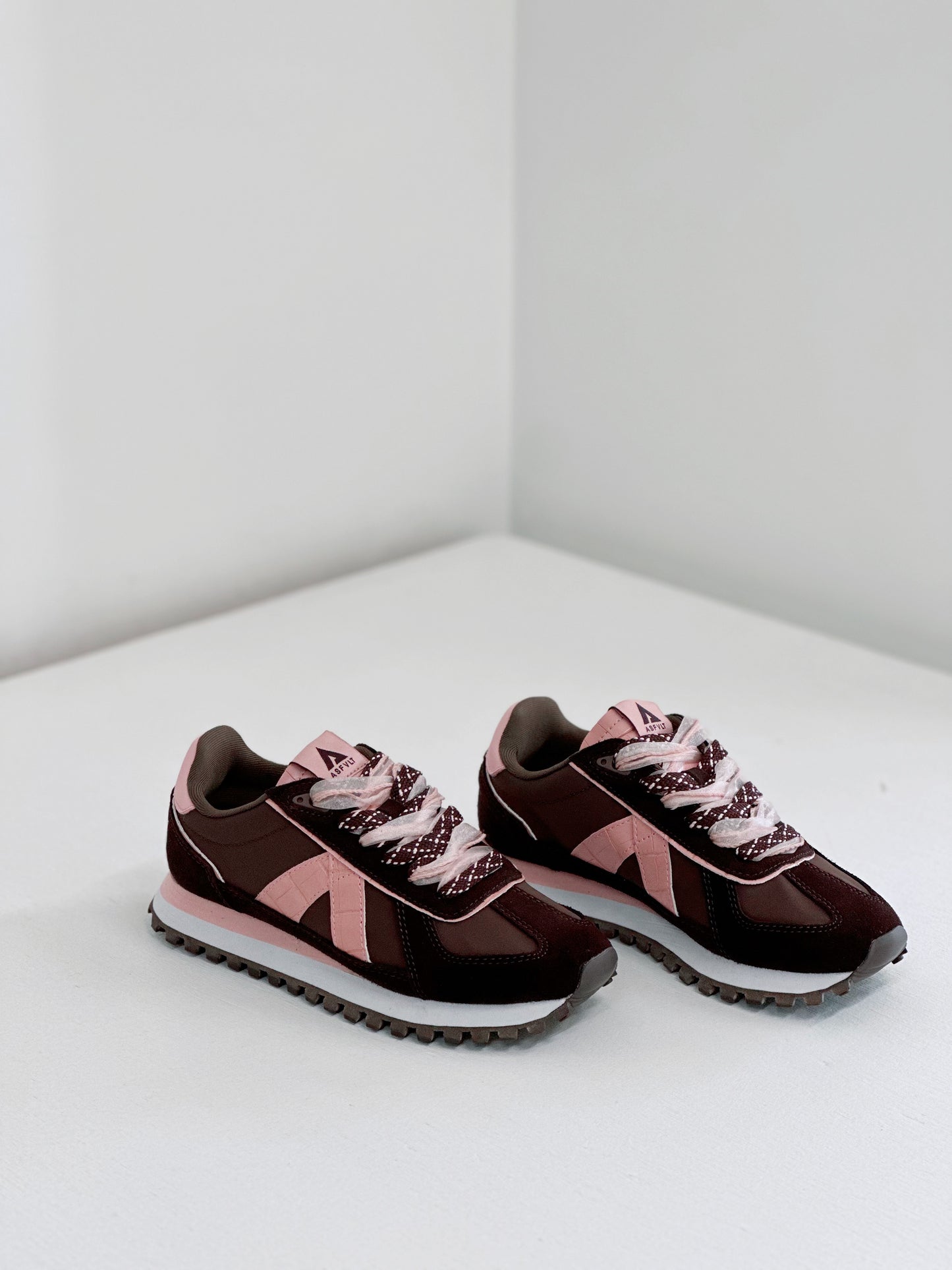 ASFVLT Gate Sneaker Brown/Choco/Pink