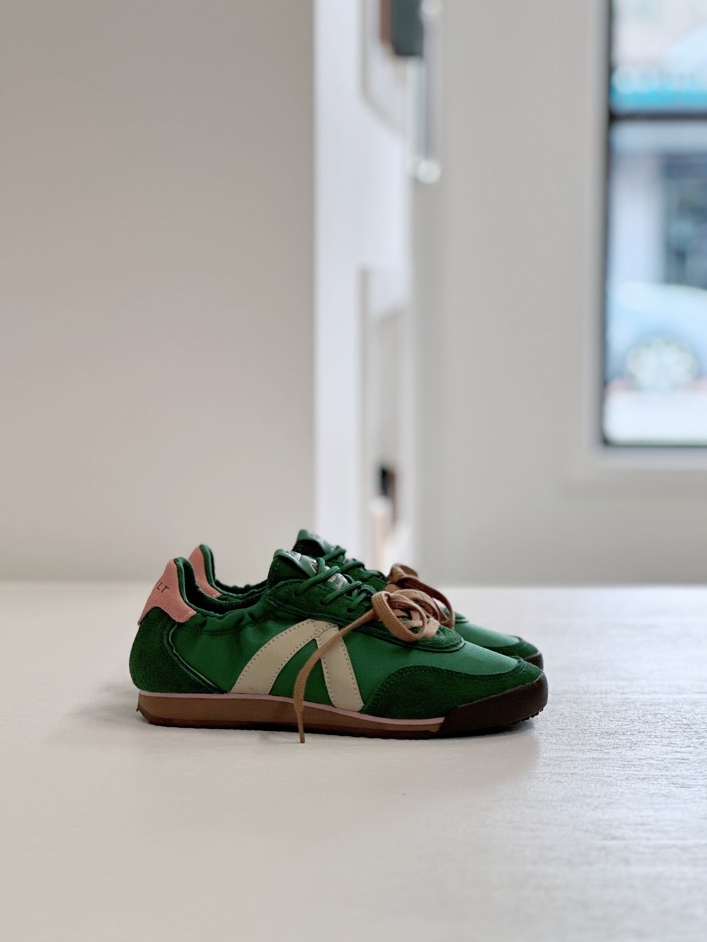 ASFVLT Grace Sneaker DK Green / Pink