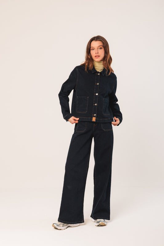 Indi and Cold Wide Leg Denim Pant