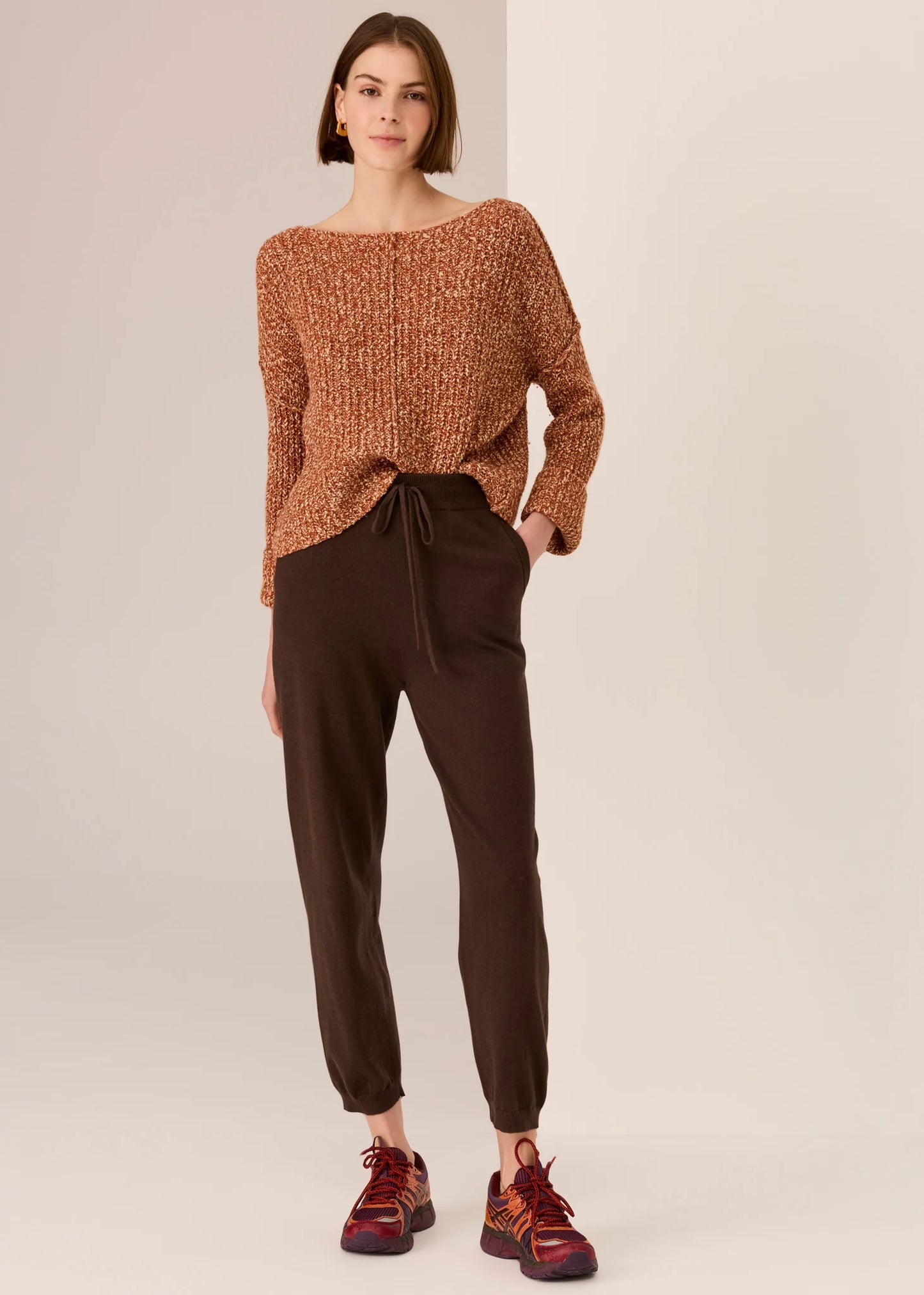 POL Aspen Bobble Knit Sweater