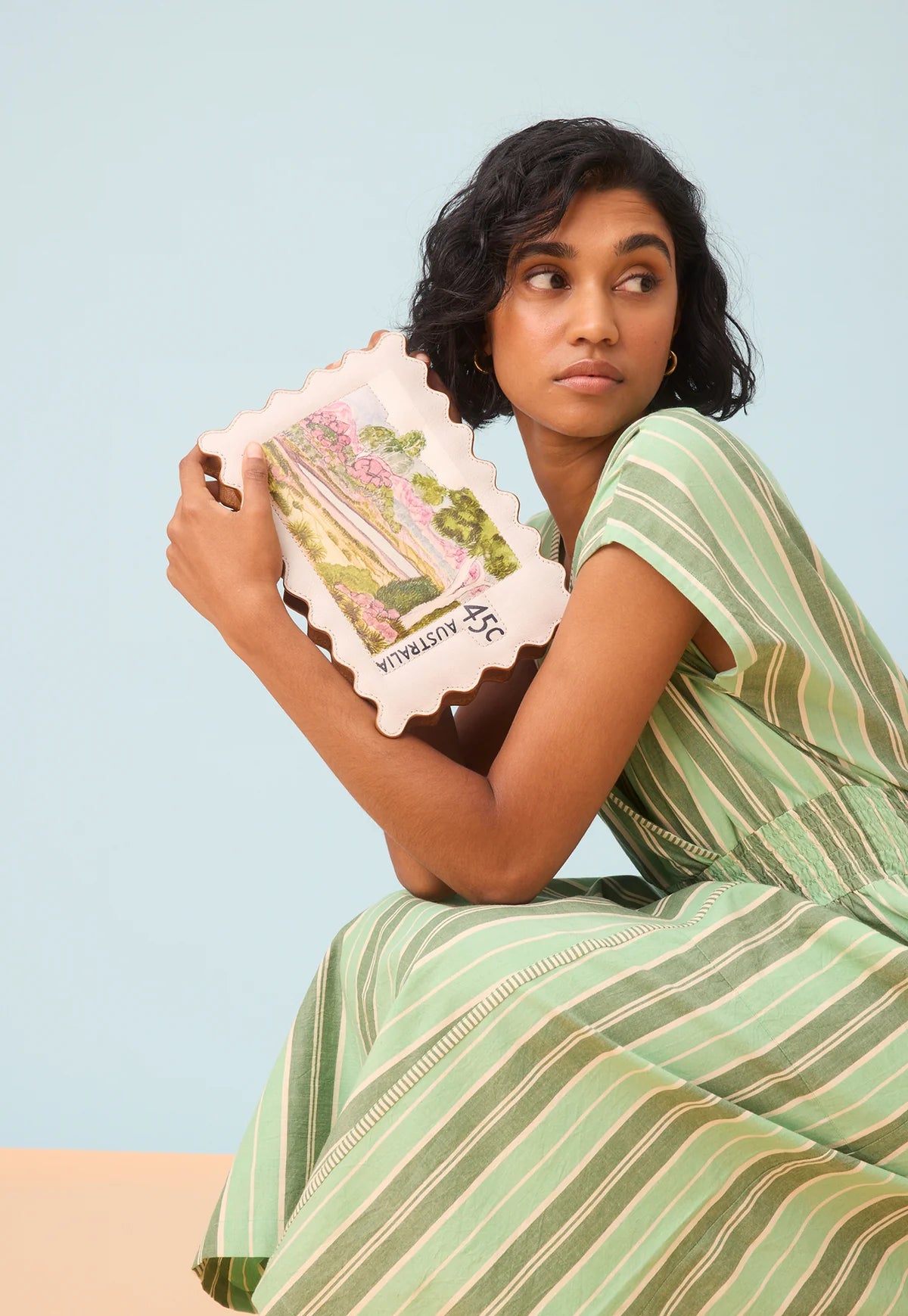 Nancybird Stamp Clutch Bag