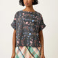 Nancybird Dolman Top in Watercolour Charcoal