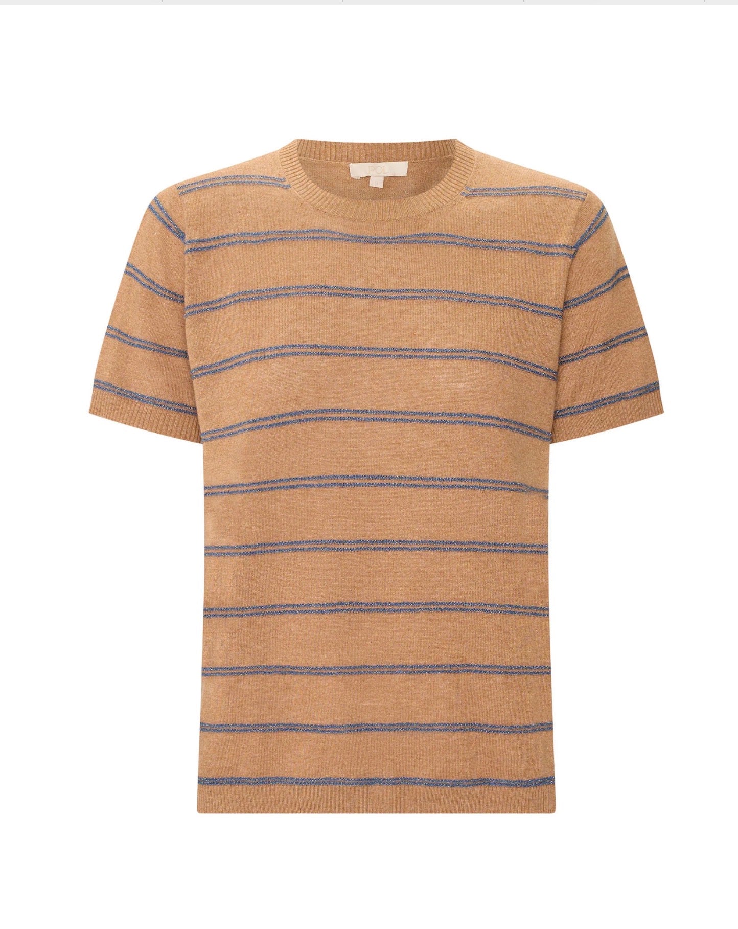 POL Sable Tee Stripe Choc / Blue