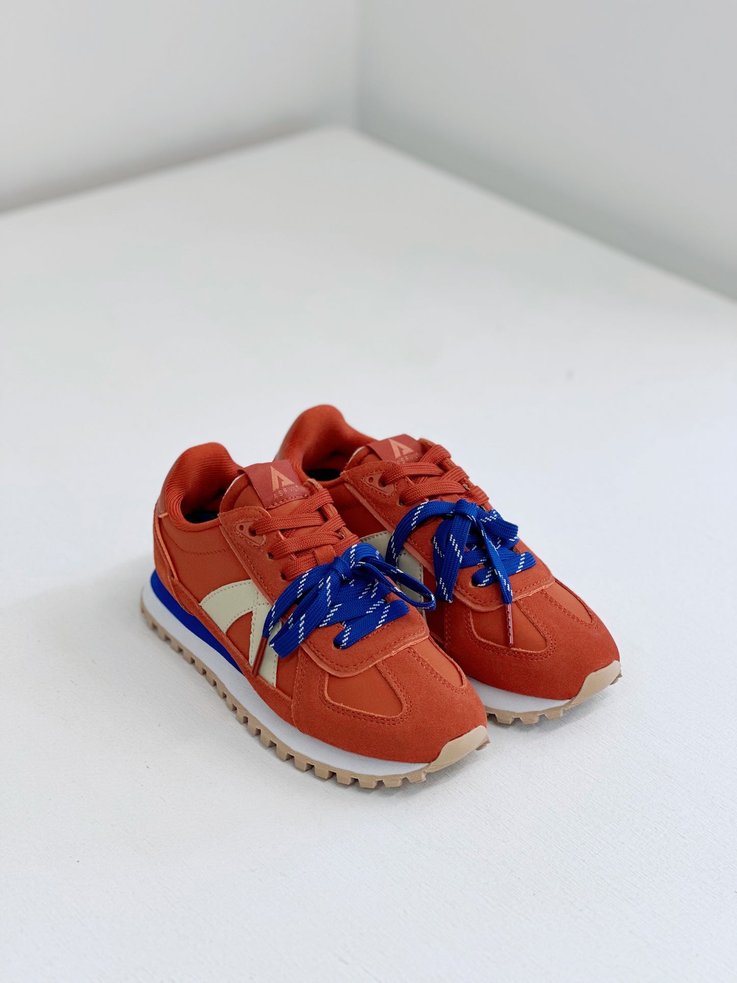 ASFVLT Gate Sneaker Ochre Orange Blue