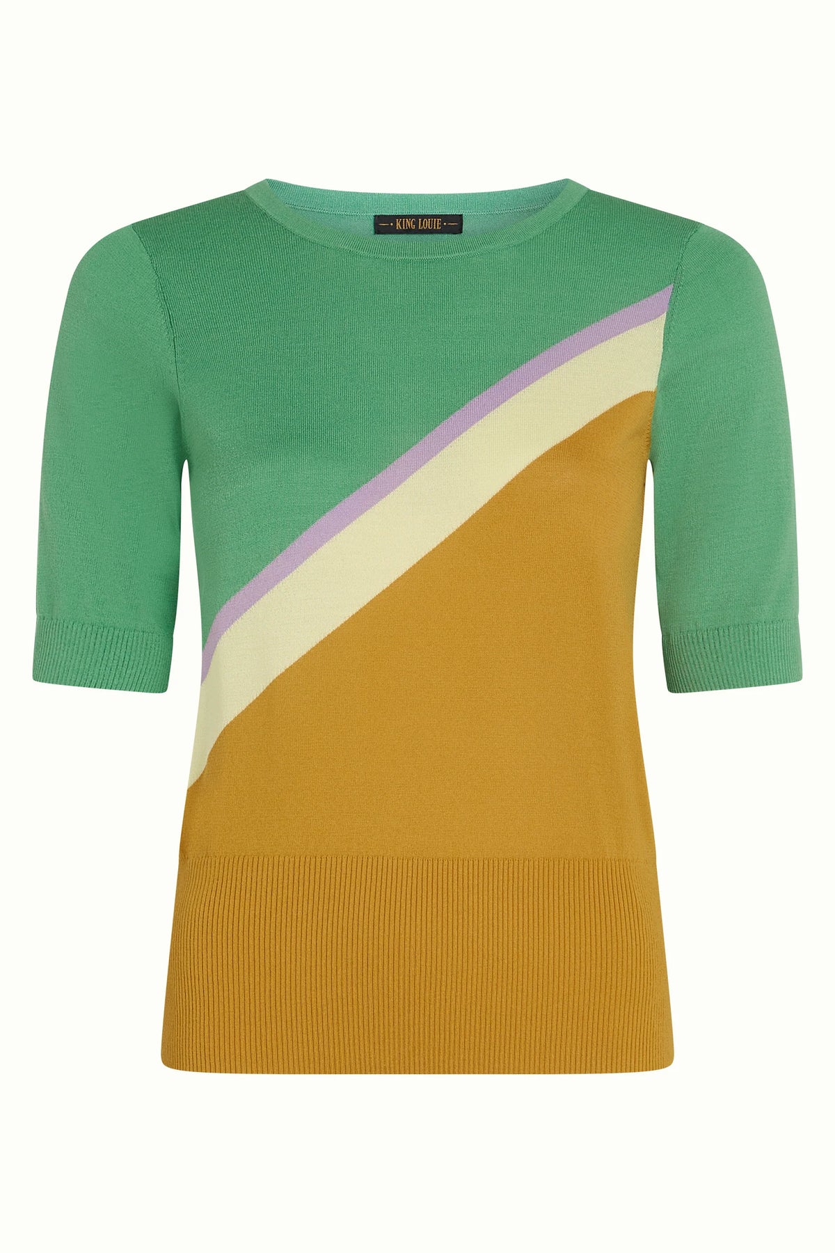 King Louie Agnes Top Kira in Honey Yellow