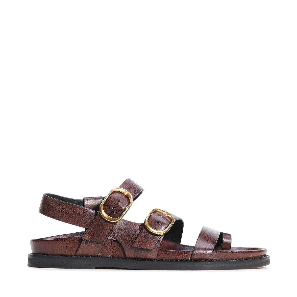 EOS Carmins Sandal in Chestnut Leather