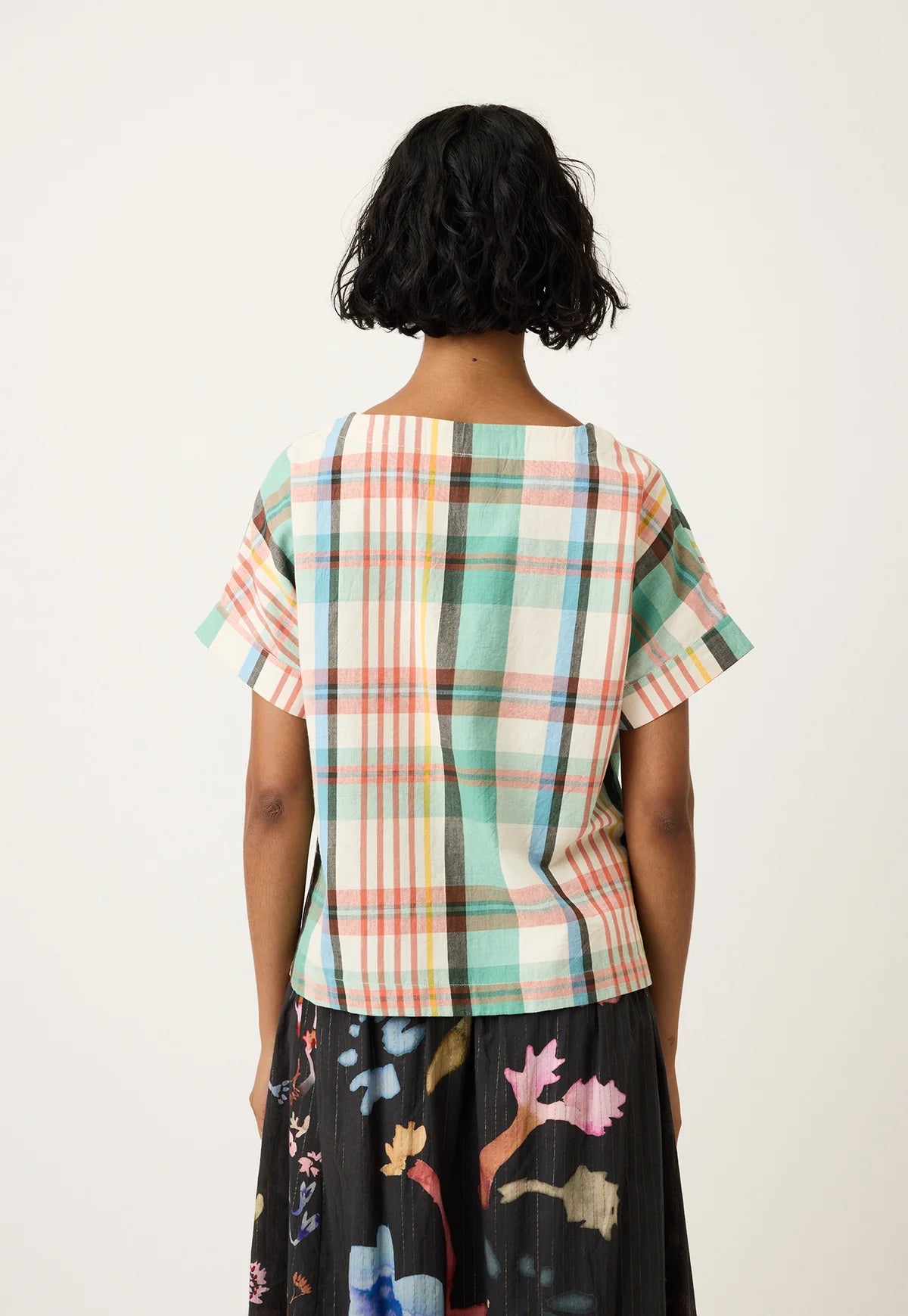 Nancybird Dolman Top, Summer Check