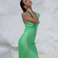 Mia Dress in Lime