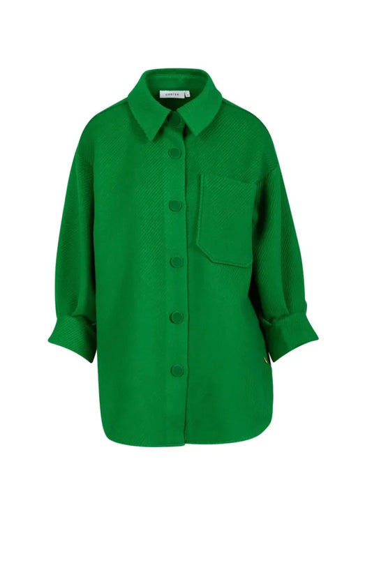 Coster Oversized Corduroy Jacket Lush Green
