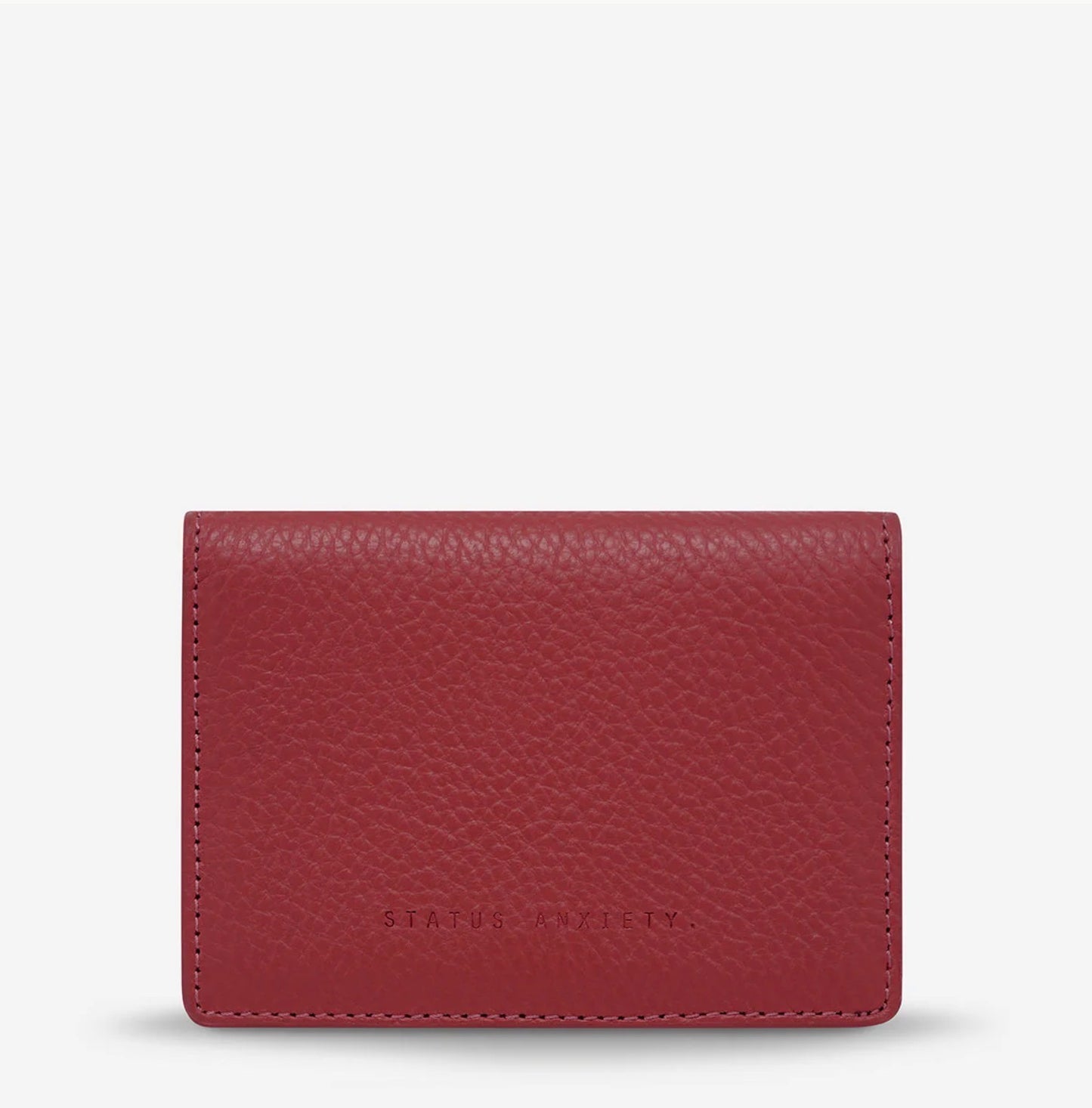 Status Anxiety Easy Does It Leather Wallet