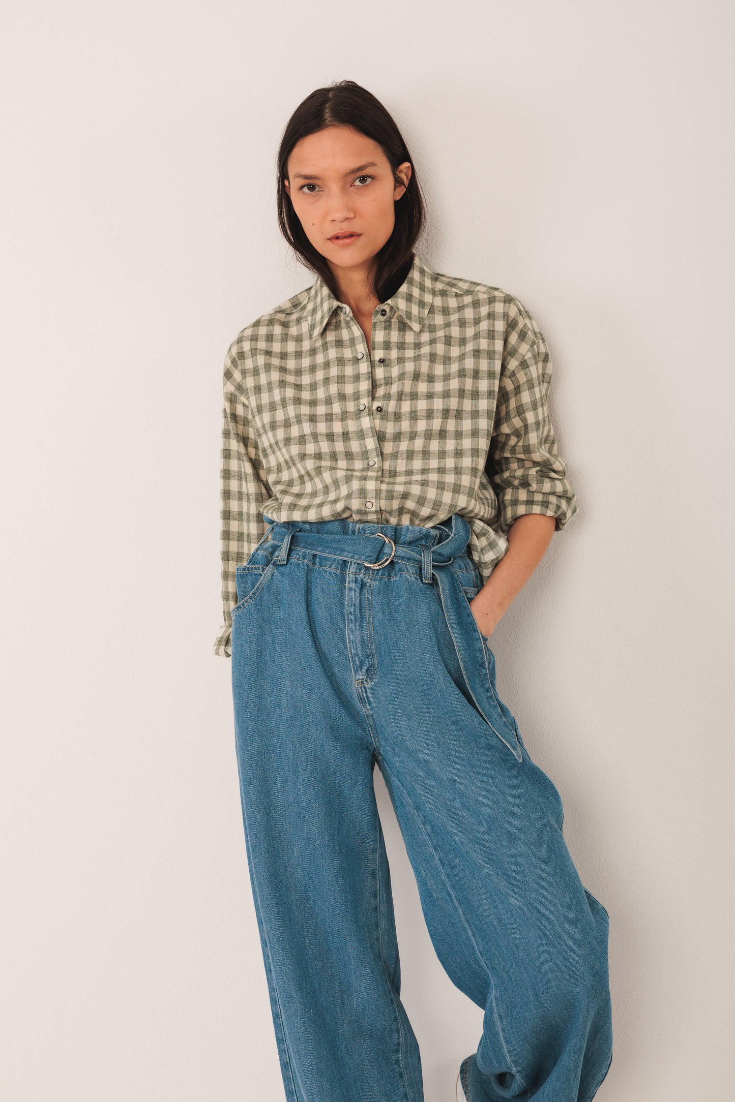 Indi and Cold Vichy Checkered Shirt