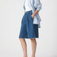 Nobody Denim Pleat Short in Amalfi