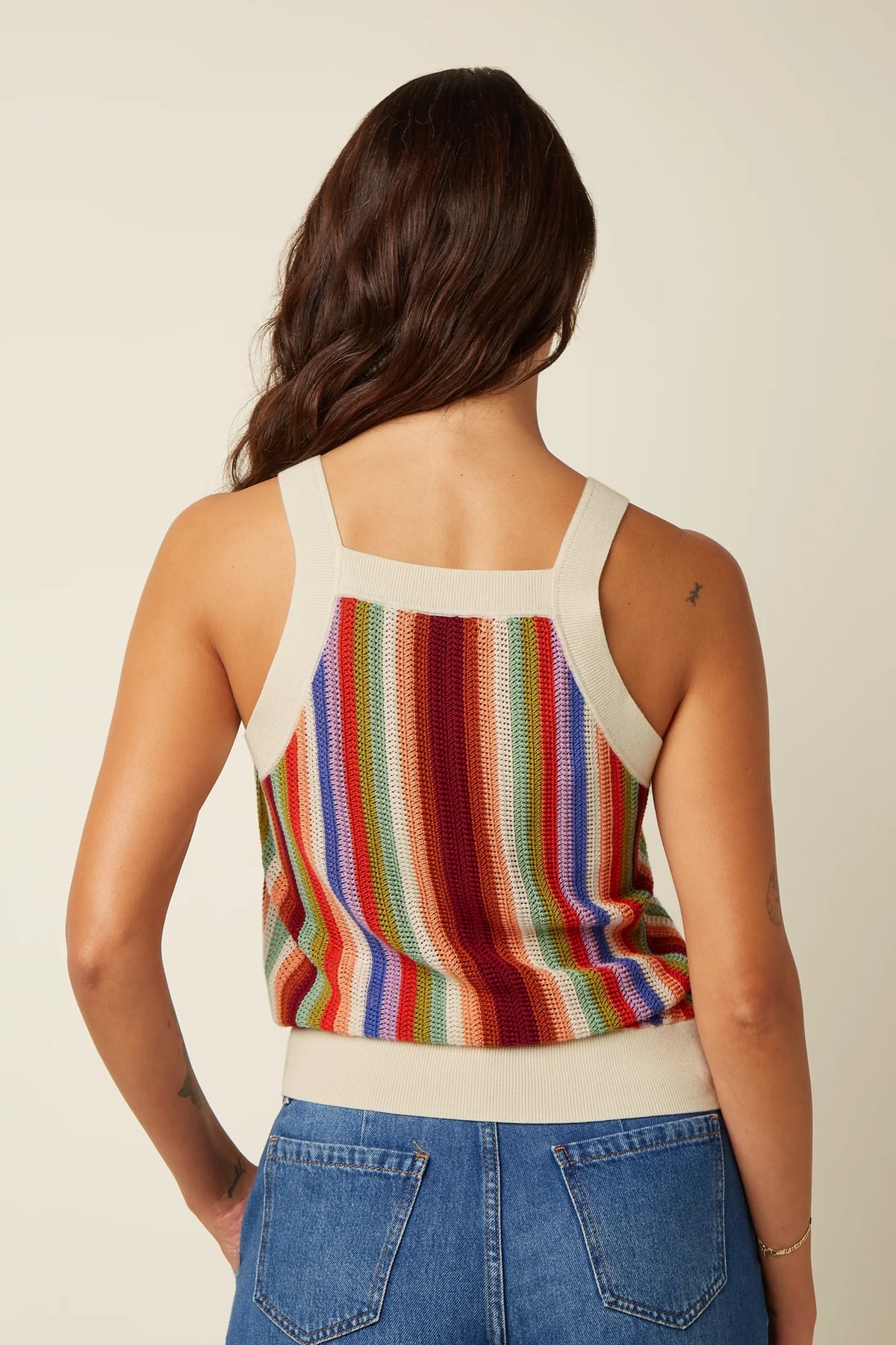 King Louie Sophie Top Molo Multi Colour Stripe
