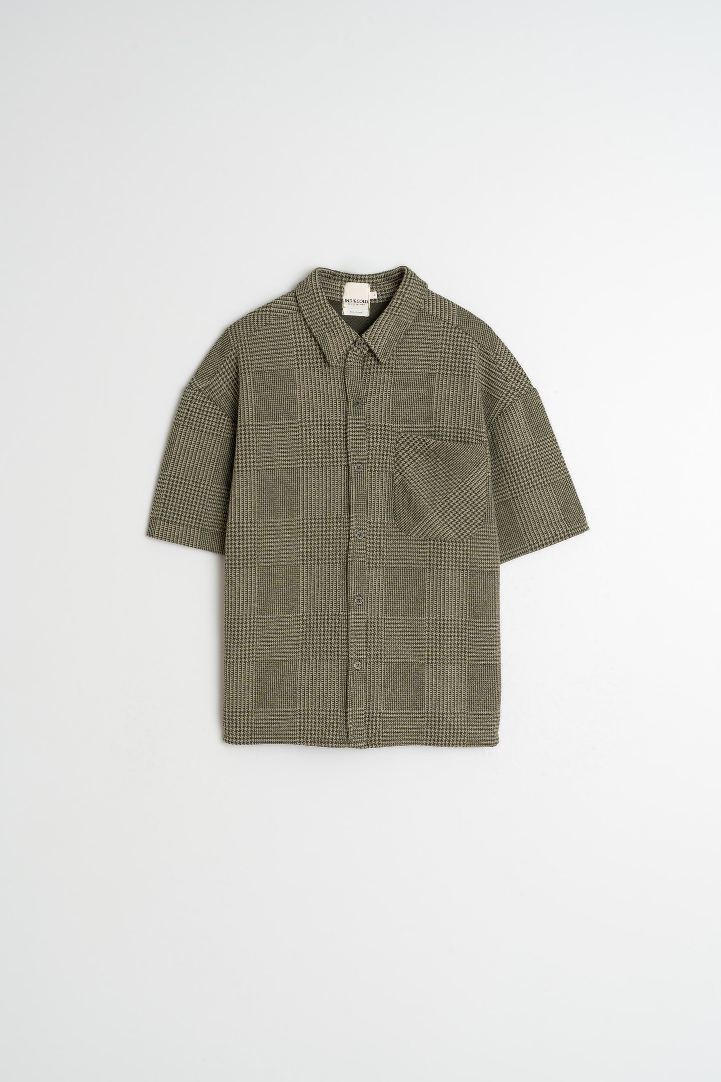 Indi and Cold Jacquard Knit Overshirt