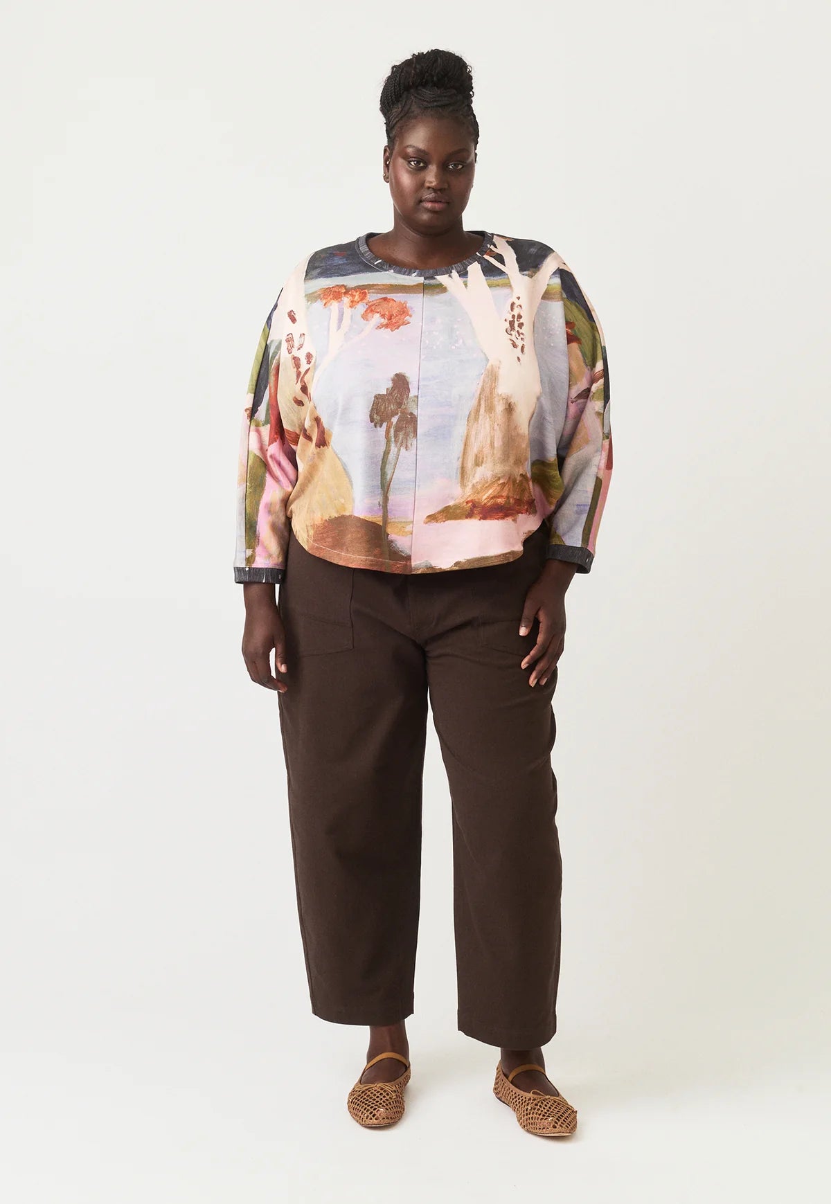 Nancybird Dahlia Batwing Sweat