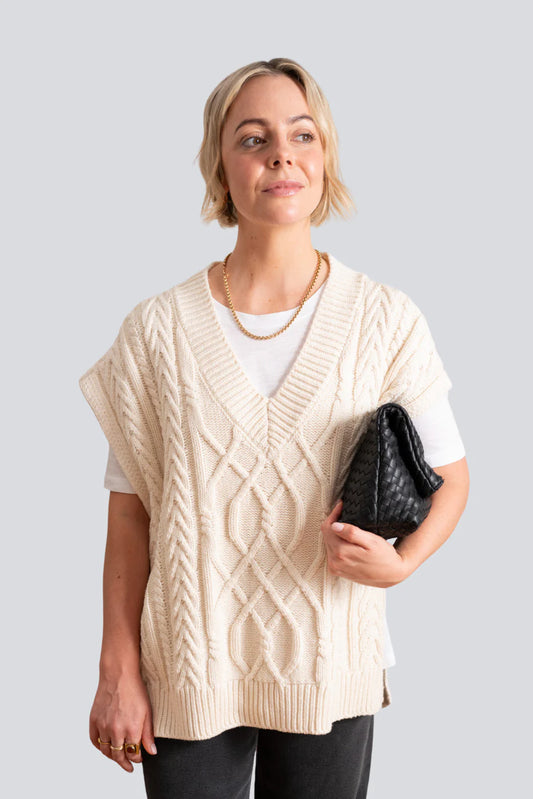 Maxted Ivory Avery Vest