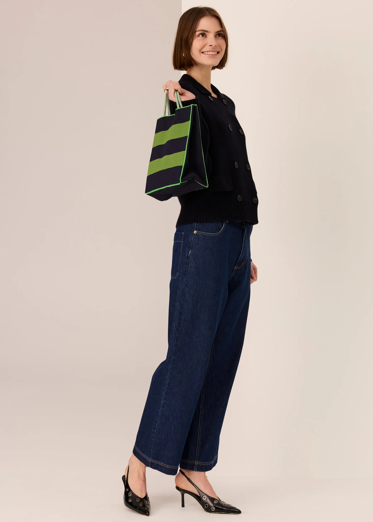 POL Kline Knit Tote Bag