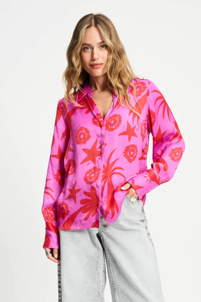 POM Amsterdam Splashing Fireworks Blouse