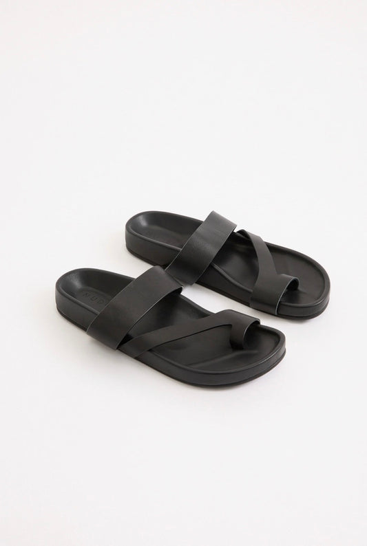 Nude Lucy Marnee Leather Sandal in Black