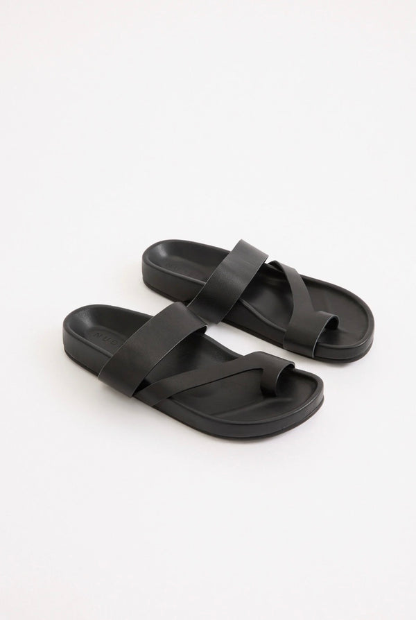 Nude Lucy Marnee Leather Sandal in Black
