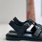 2 Baia Vista Fisherman Sandal in Black