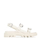 EOS Flicker Sandal in Bone Leather