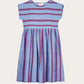 Nancybird Tathra Woven Dress in Raspberry Stripe