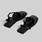 JVAM Brandi Flat in Black