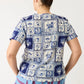 Nancybird Apollo Tee in Lyon Tile