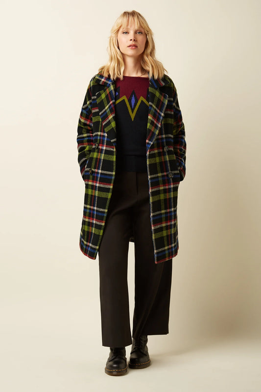 King Louie Nia Coat Karly Check