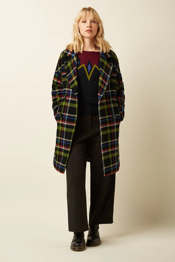 King Louie Nia Coat Karly Check