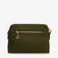 Elms + King Burbank Crossbody Bag in Khaki - the tartan fox