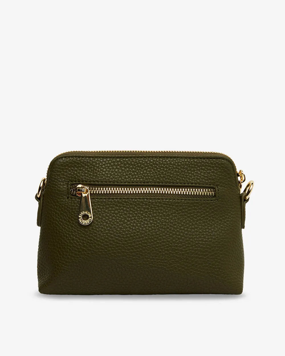 Elms + King Burbank Crossbody Bag in Khaki - the tartan fox