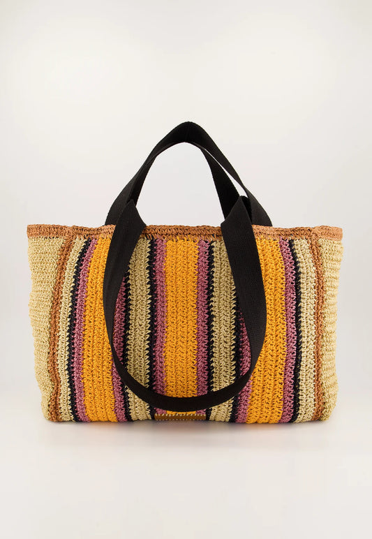 Nancybird Bande Tote Bag in Market Stripe