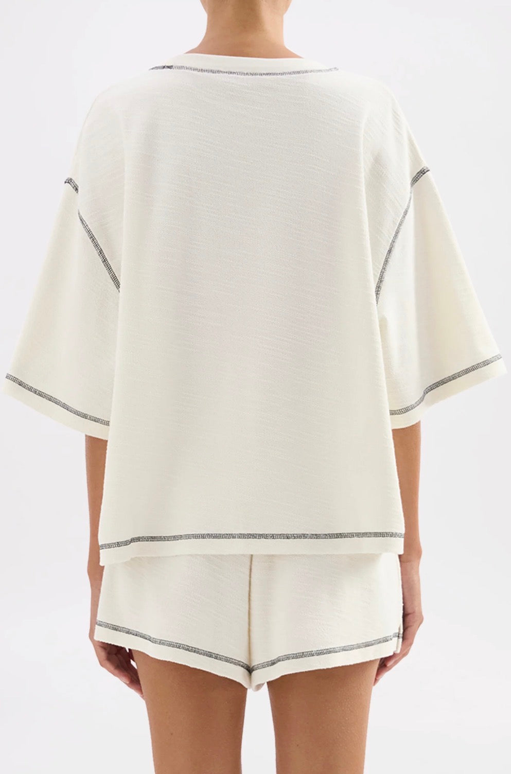 Nude Lucy Sutton Top in Salt