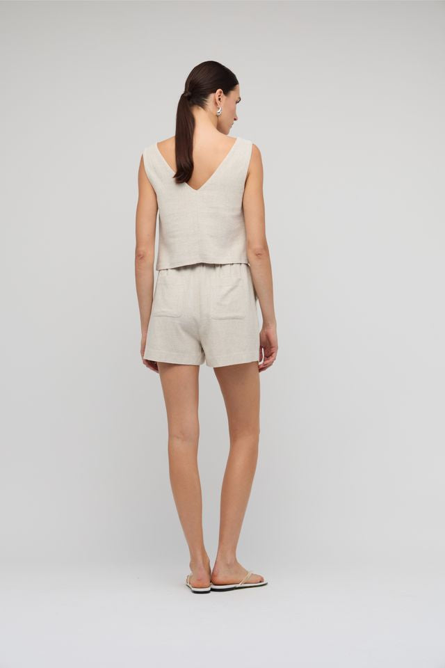 Staple the Label Senna Relaxed Shorts Natural